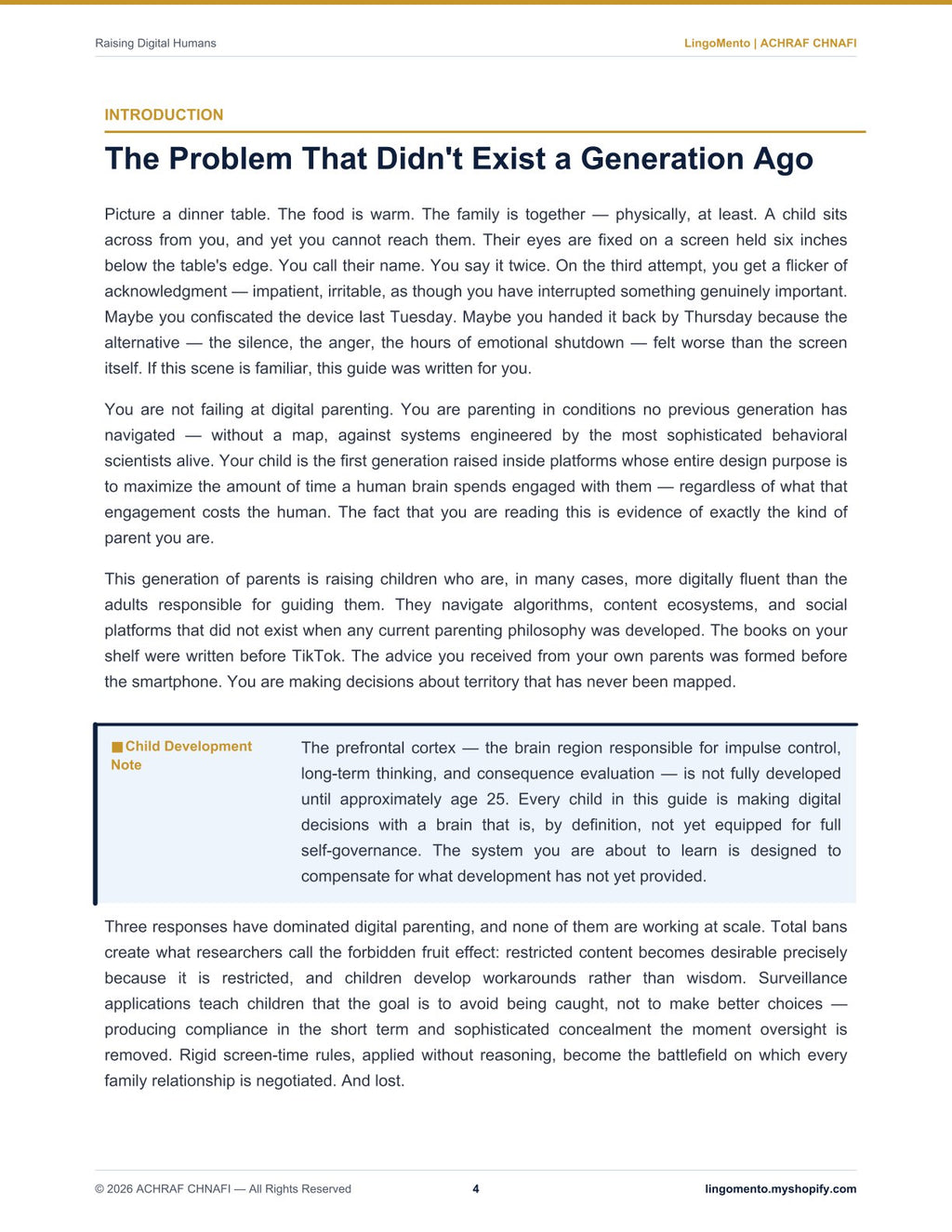 Raising Digital Humans: The 5-Stage Balance System