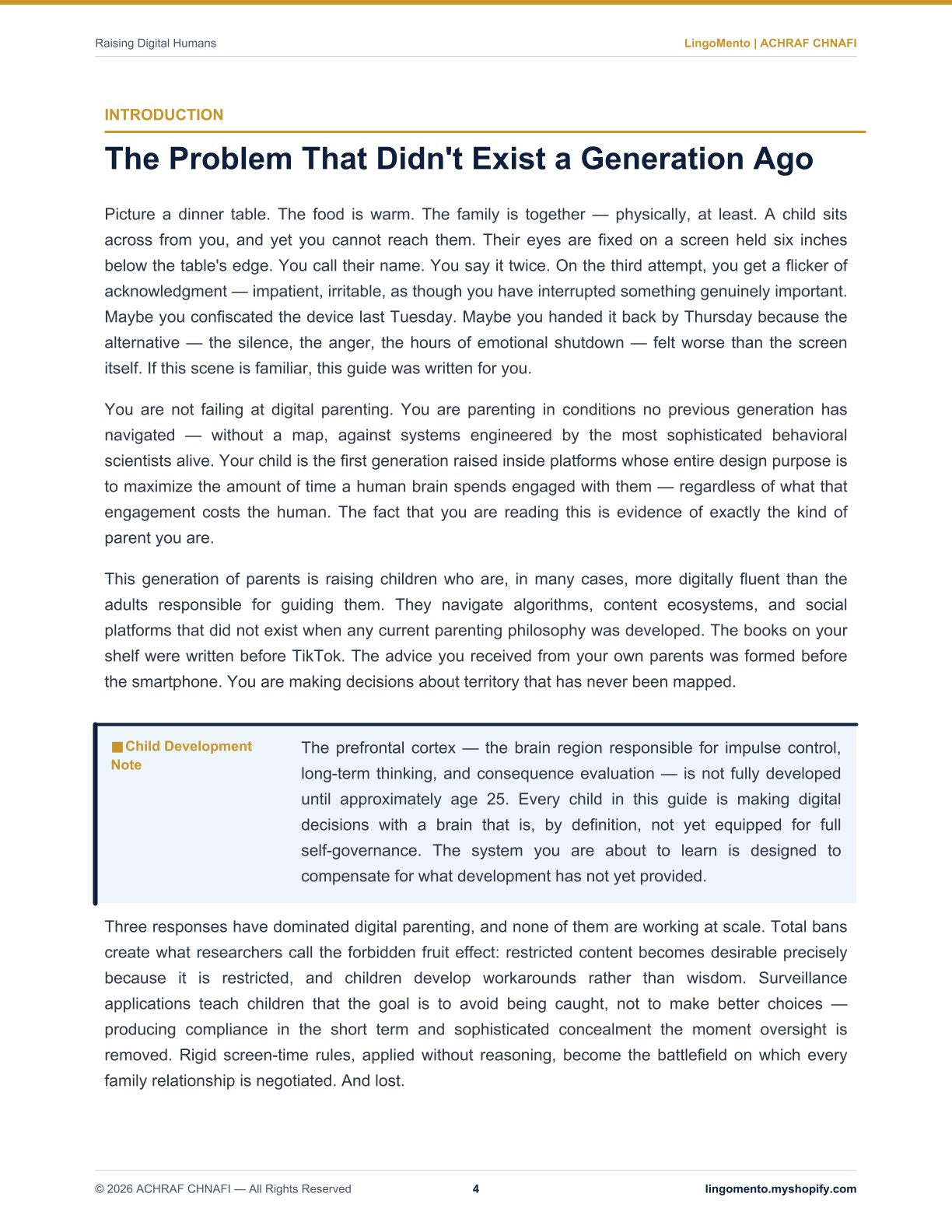 Raising Digital Humans: The 5-Stage Balance System