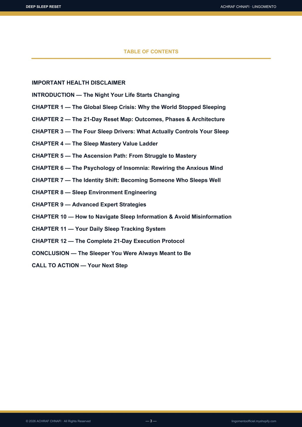 Deep Sleep Reset — The 21-Day Scientific Protocol to Eliminate Insomnia & Wake Up Fully Recharged