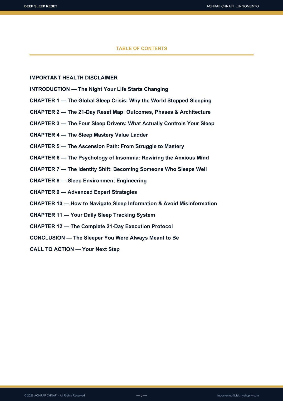 Deep Sleep Reset — The 21-Day Scientific Protocol to Eliminate Insomnia & Wake Up Fully Recharged