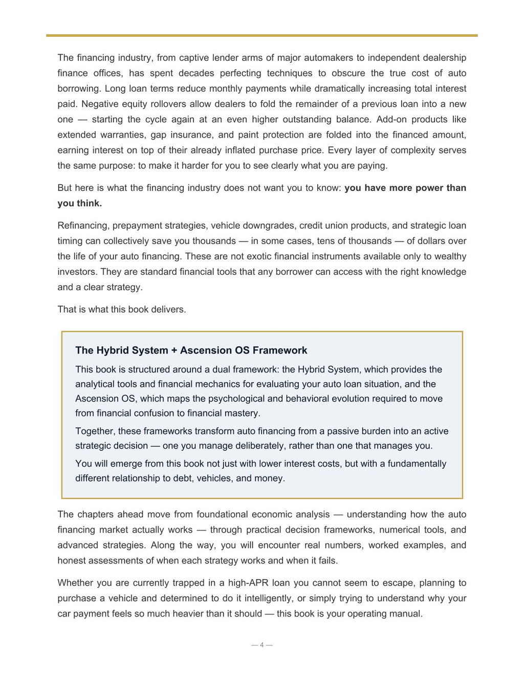 The Car Loan Escape Plan — Escape High-Interest Auto Loans & Take Back Your Financial Life