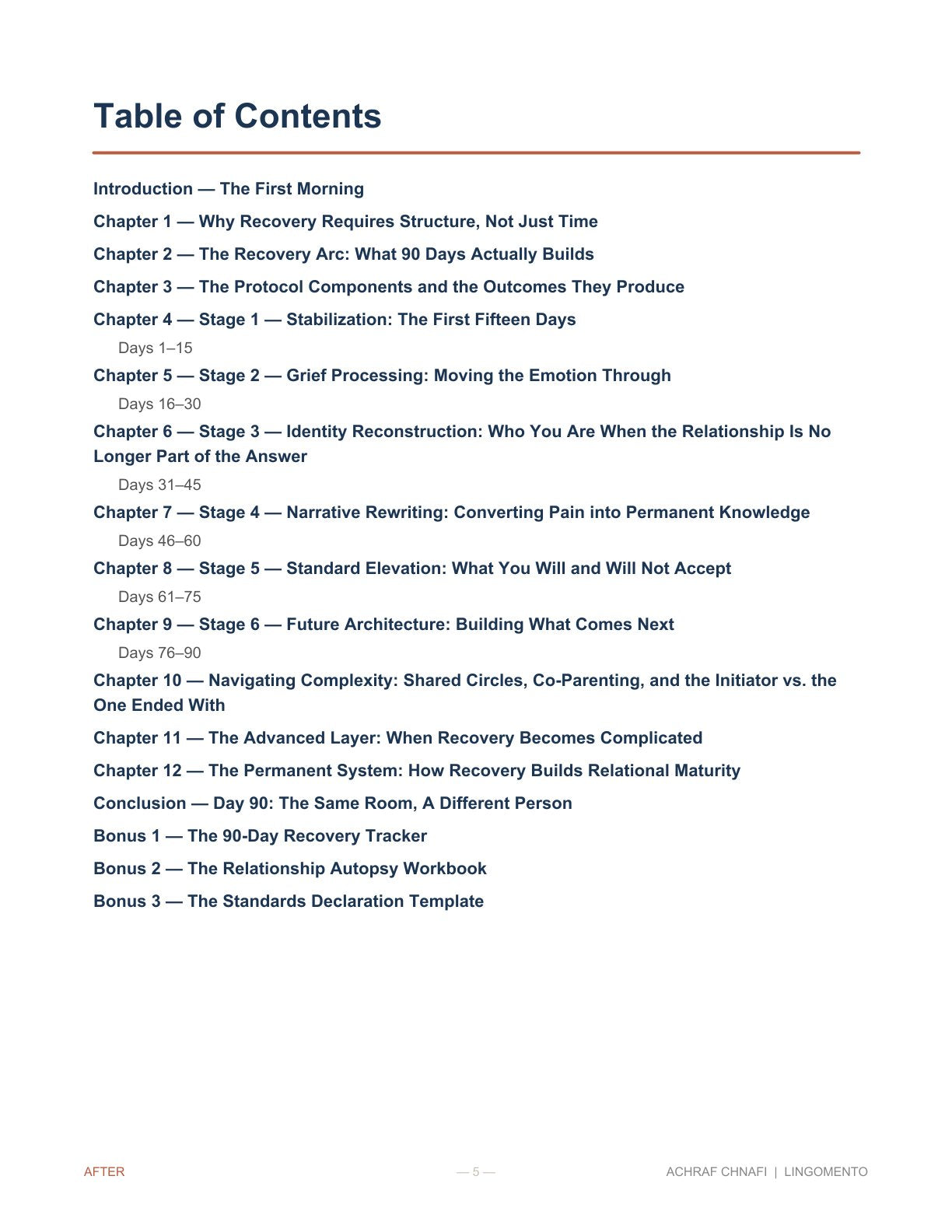 After: The 90-Day Breakup Recovery Map — 6-Stage Protocol to Heal Completely, Rebuild Your Identity & Choose Differently