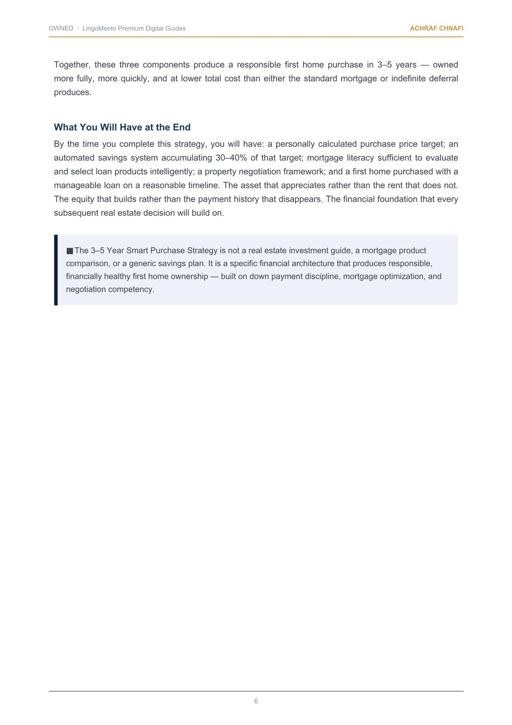 Owned: The Smart Home Purchase Strategy for First-Time Buyers