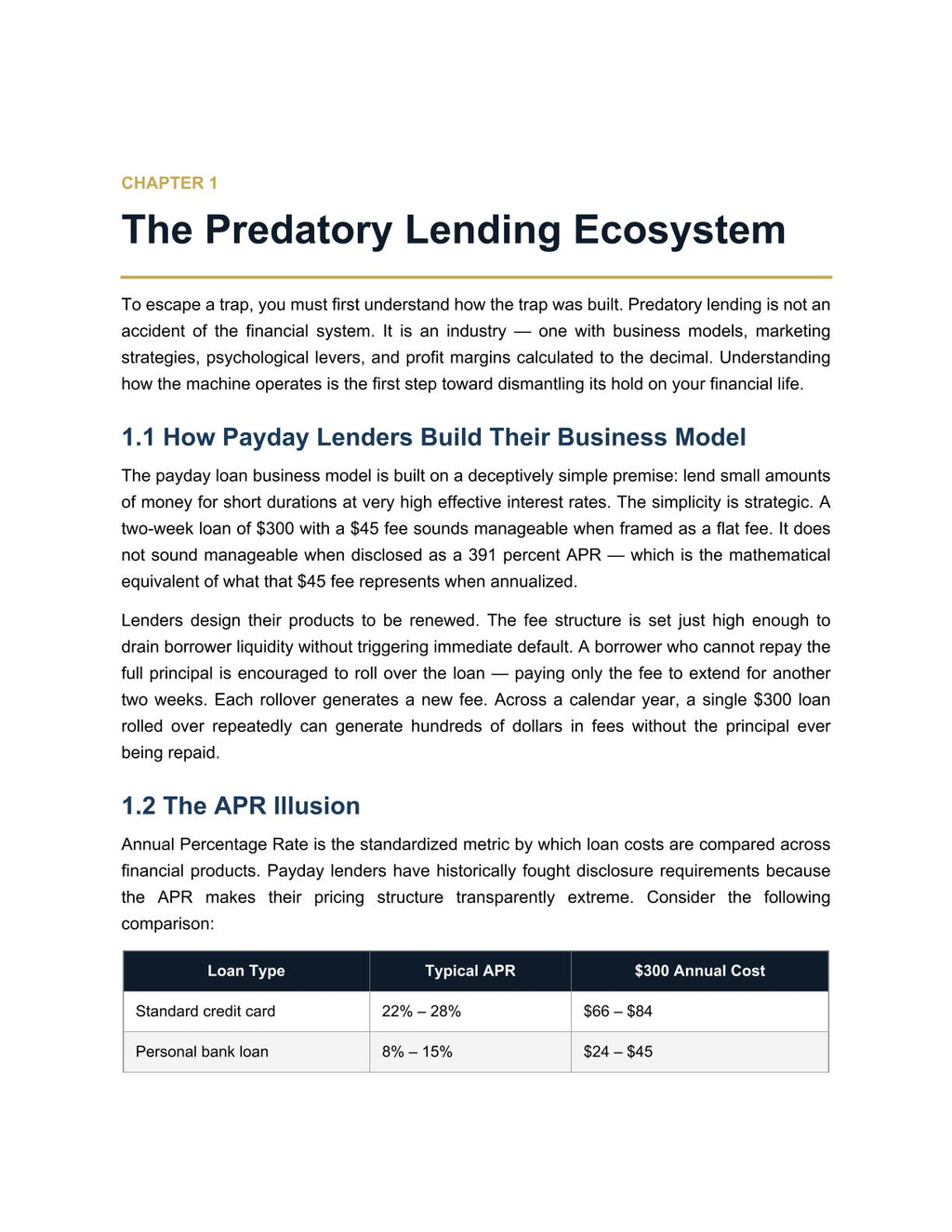The Payday Loan Escape Blueprint