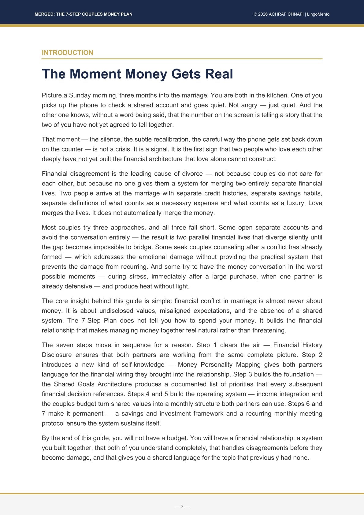 Merged: The 7-Step Couples Money Plan