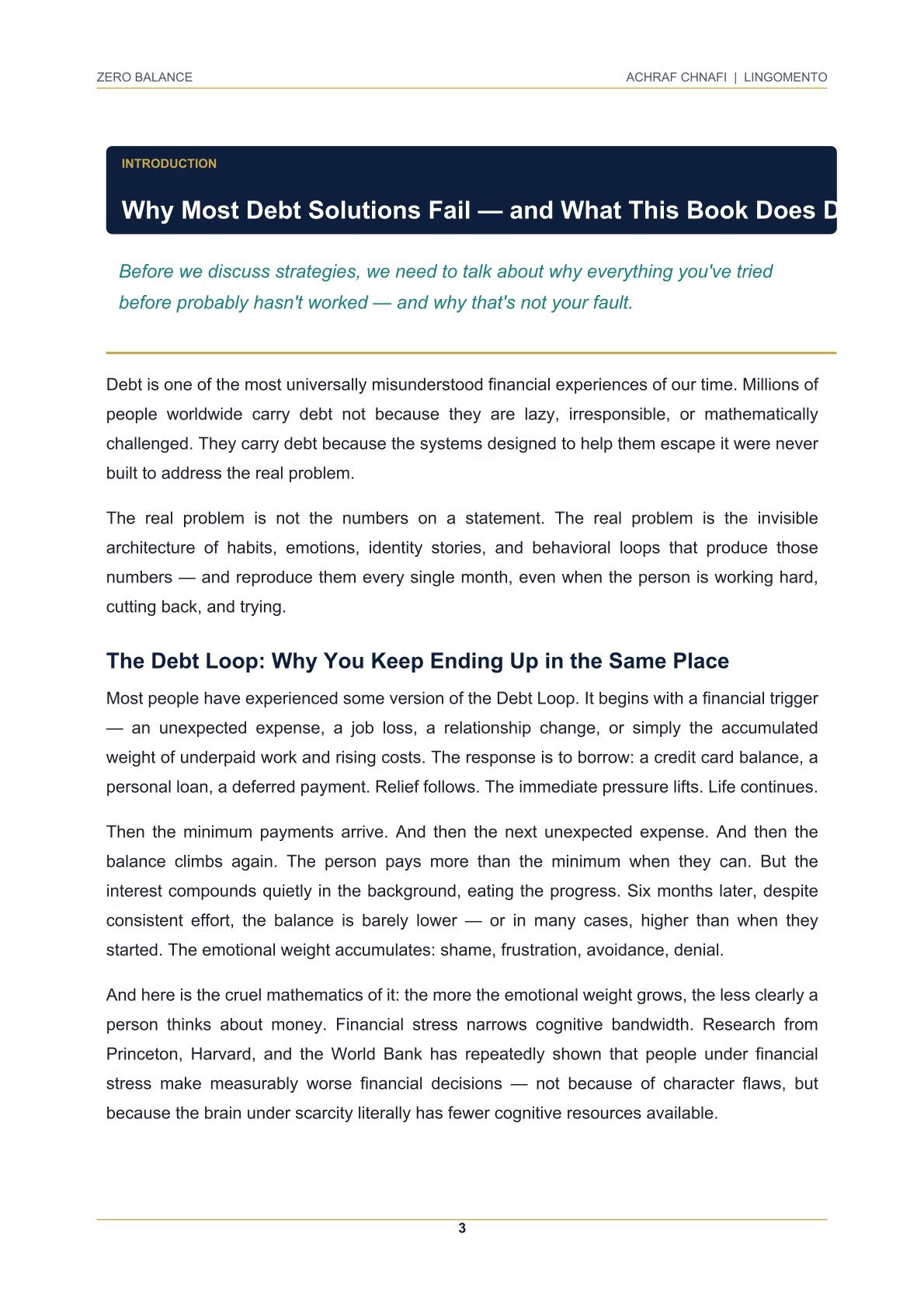 Zero Balance: The 90-Day System to Eliminate Debt and Build Financial Discipline That Lasts