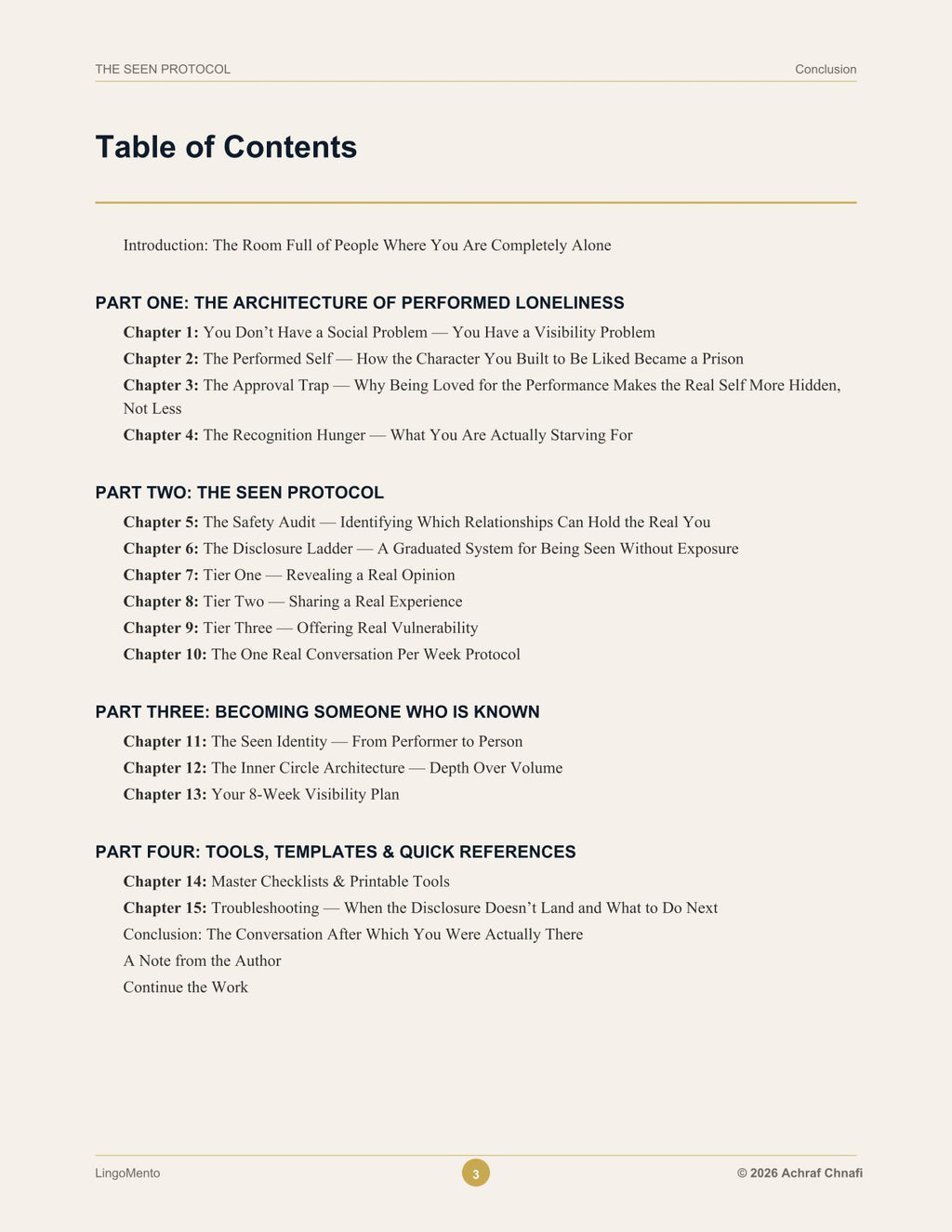 The Seen Protocol — A Graduated System for People Who Are Liked by Everyone and Known by No One
