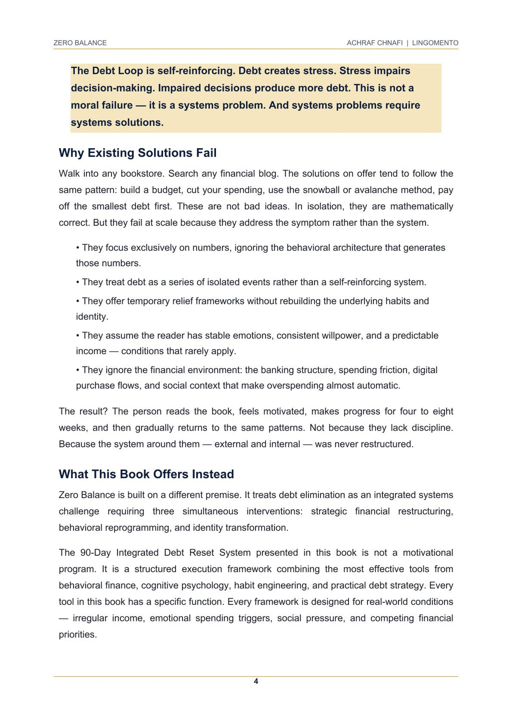 Zero Balance: The 90-Day System to Eliminate Debt and Build Financial Discipline That Lasts