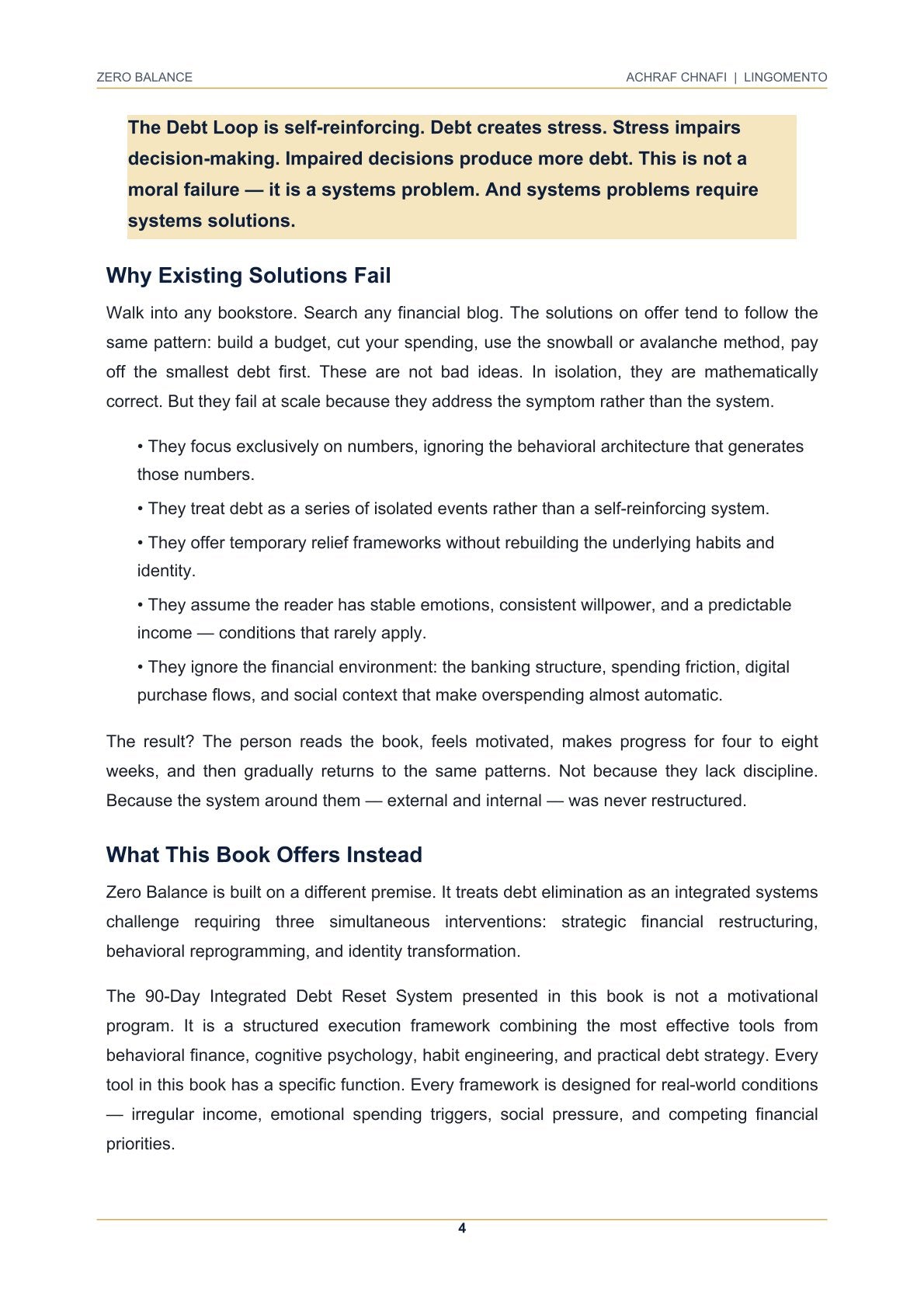 Zero Balance: The 90-Day System to Eliminate Debt and Build Financial Discipline That Lasts