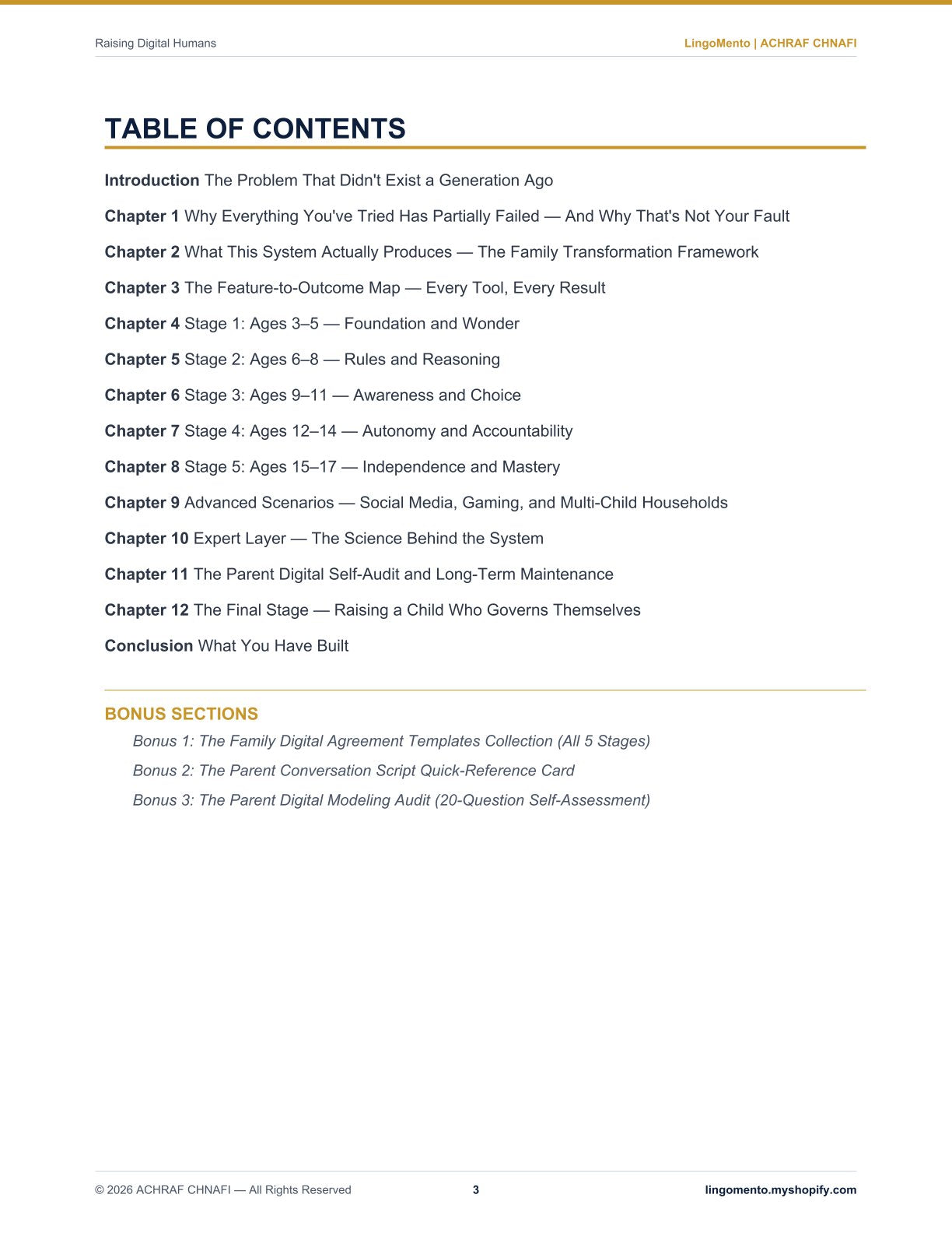 Raising Digital Humans: The 5-Stage Balance System
